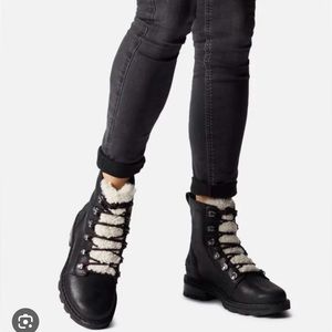 NWB Sorel Lennox Lace Cozy Bootie